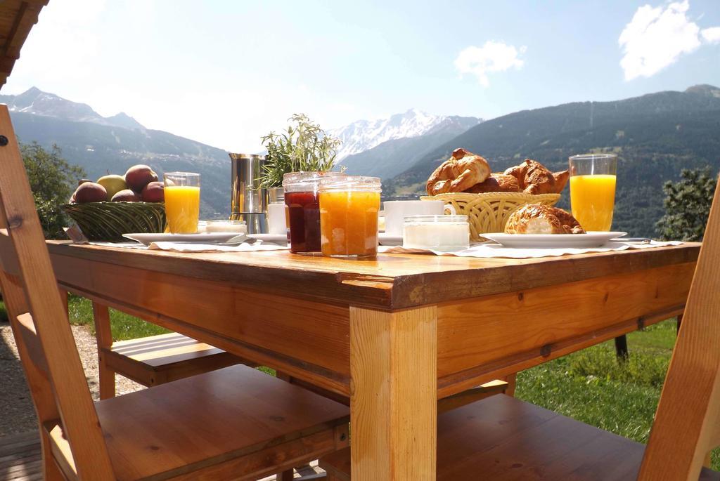 Le Chalet D'Heidi Bourg-Saint-Maurice Bagian luar foto