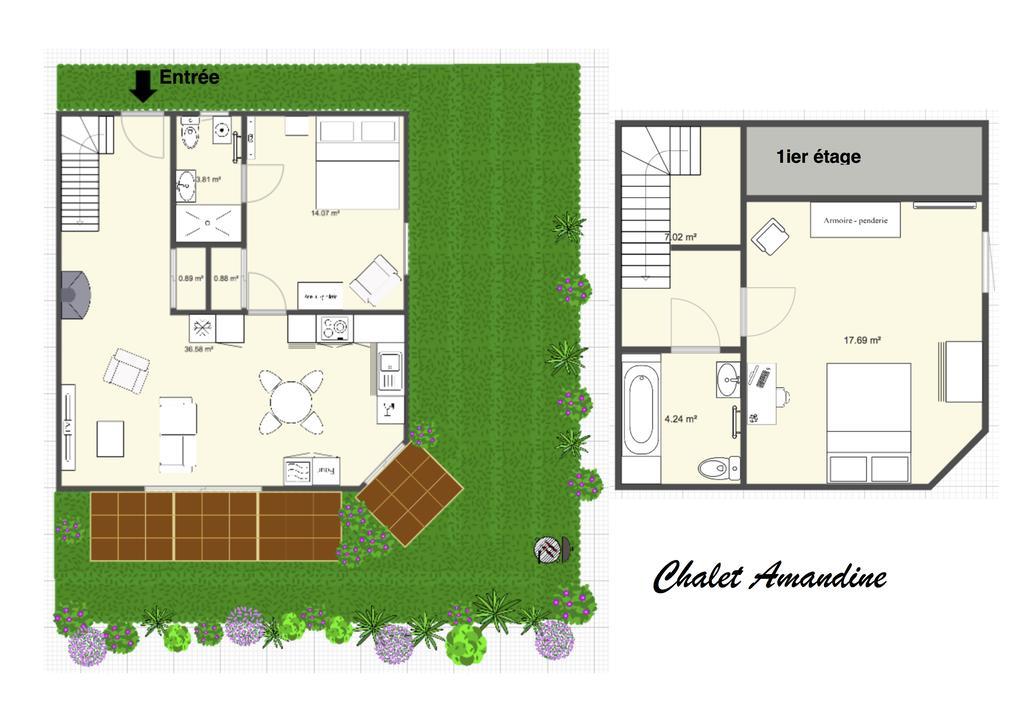 Le Chalet D'Heidi Bourg-Saint-Maurice Bagian luar foto